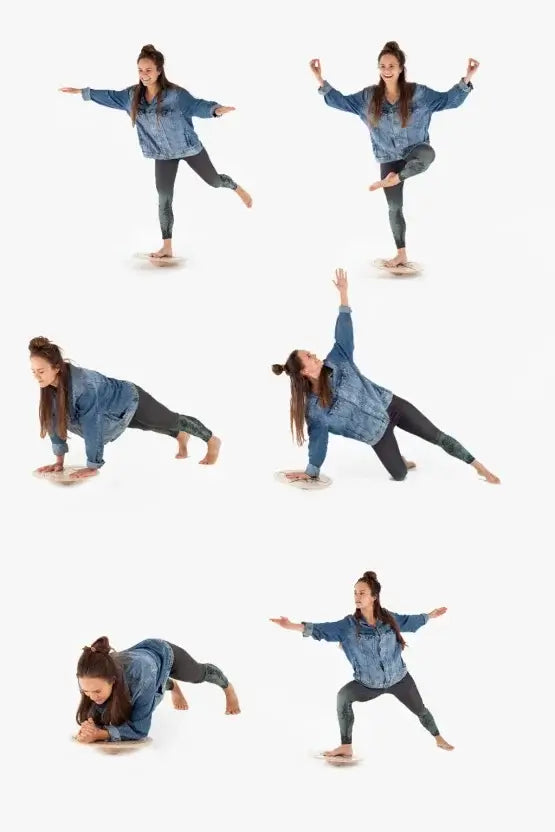 Balance Circle / Yoga Board, verschiedene Motive