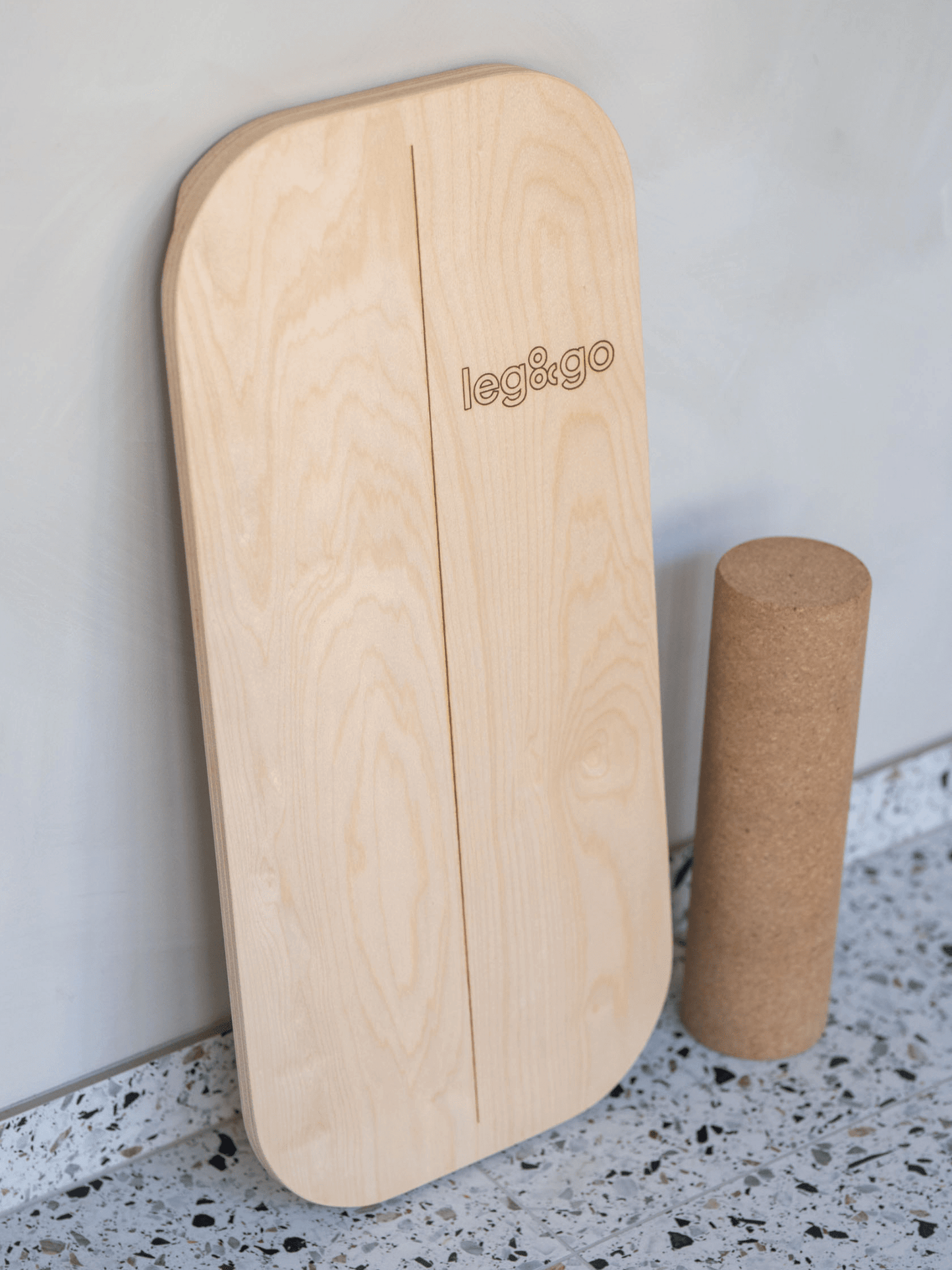 Balance Board aus Holz