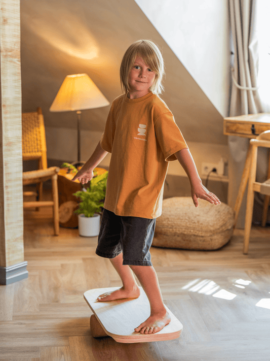 Balance Board aus Holz