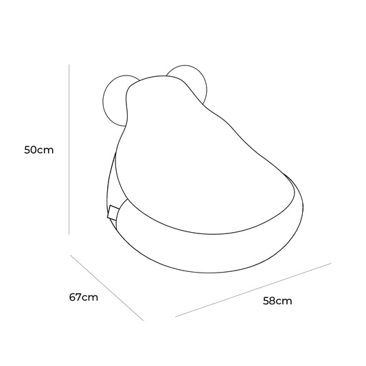 Bean Bag, classic, Giraffe
