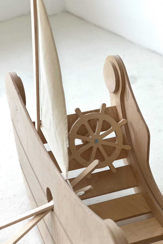 Schiff-Aufsatz fĂŒr Kletterbogen / Wippe