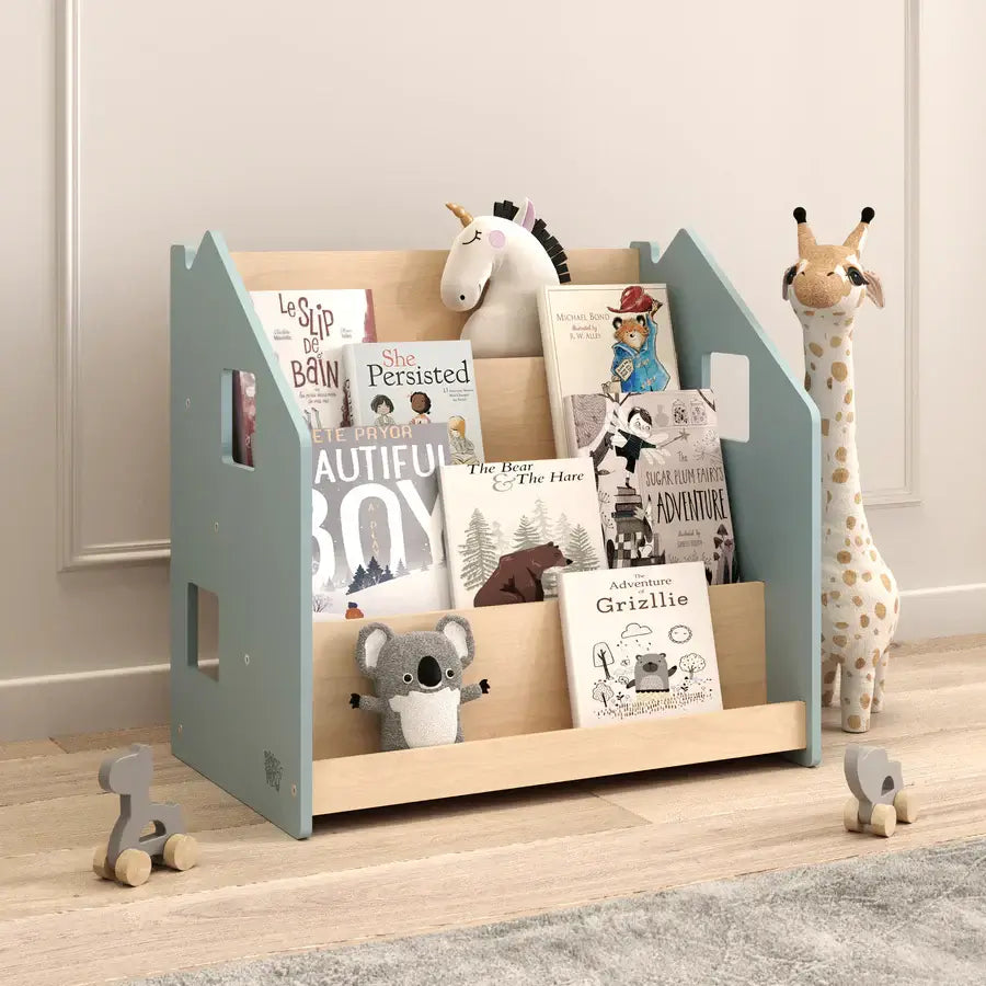 Bücherregal Häuschen, versch. Farben