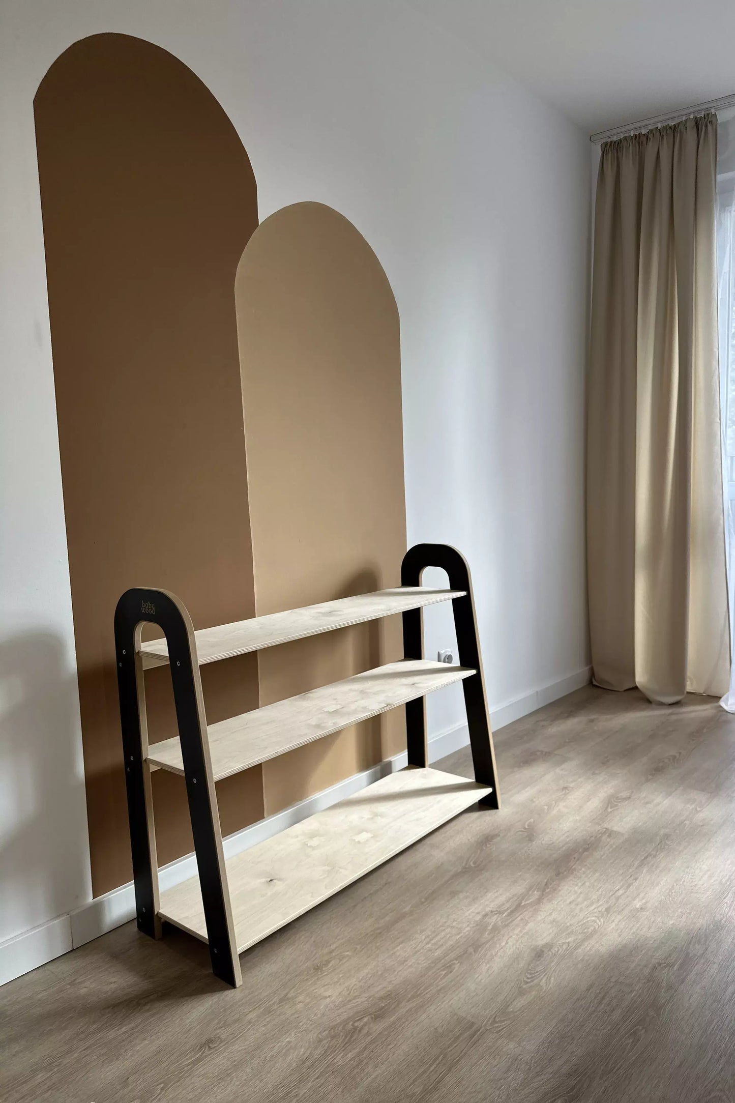 Holzregal SLIM für Kinderzimmer, versch. Größen