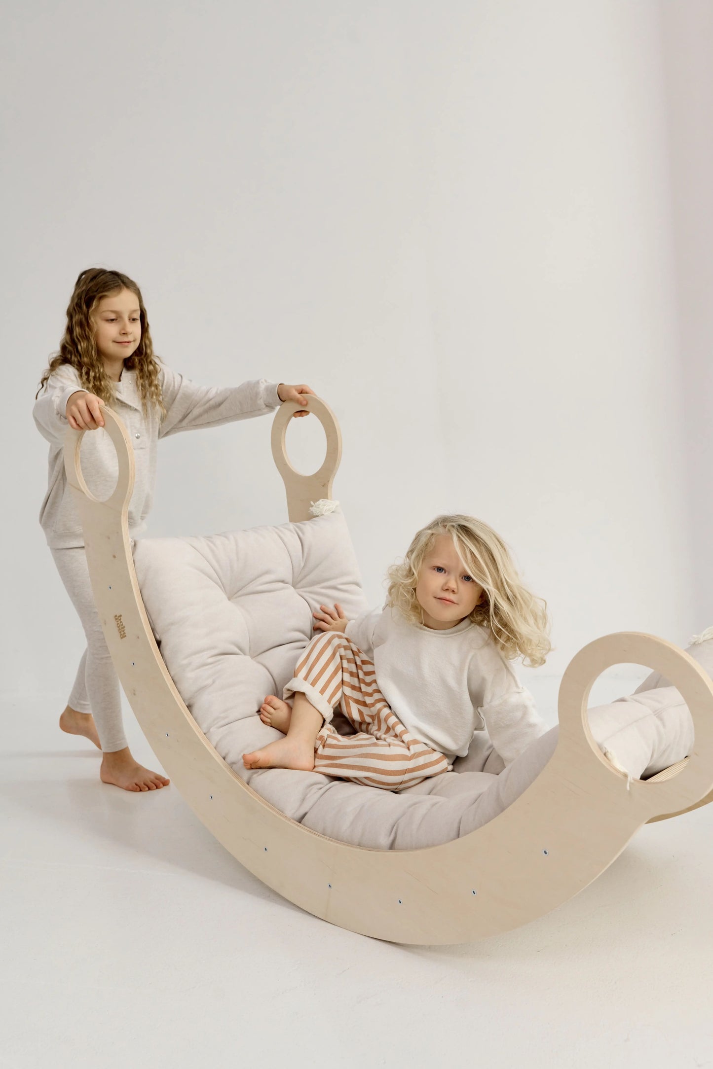 Wooden seesaw for children, various sizes & colors