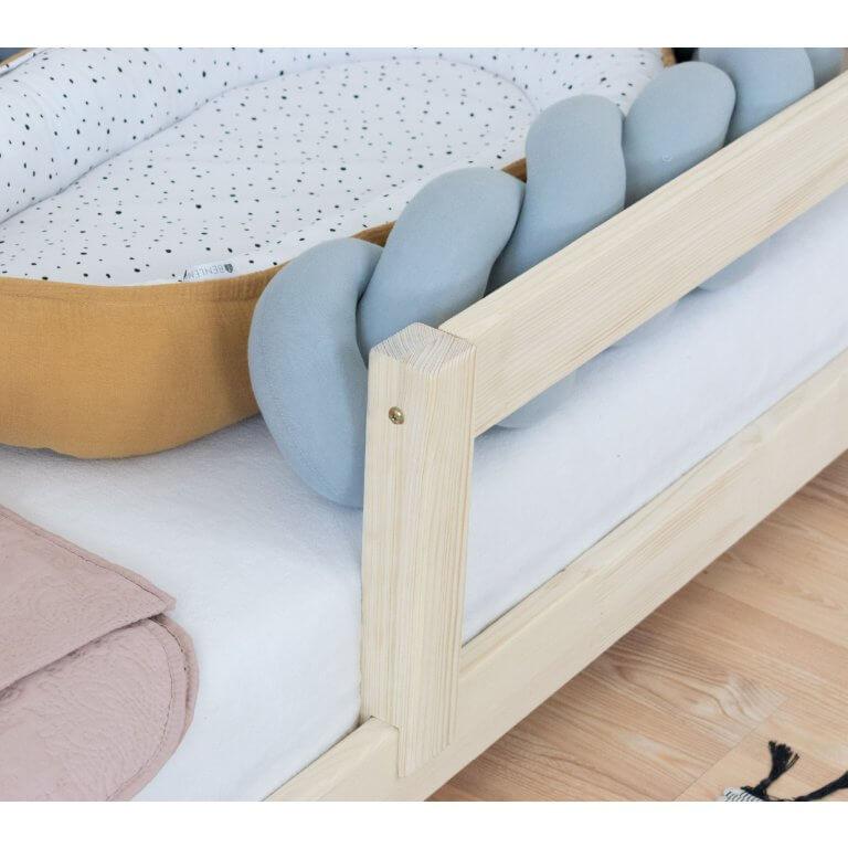 Kinderbett TIPPI mit Rausfallschutz, versch. Farben & Maße