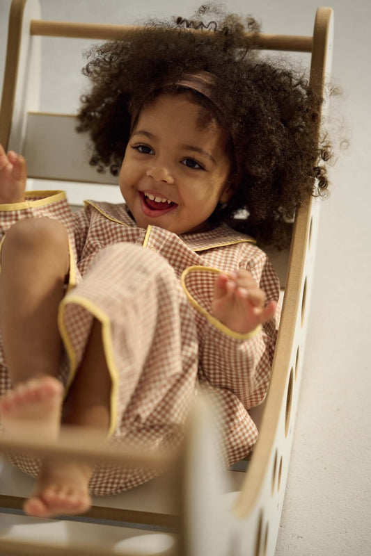 Holzwippe "Mond" für Kinder, versch. Größen & Farben