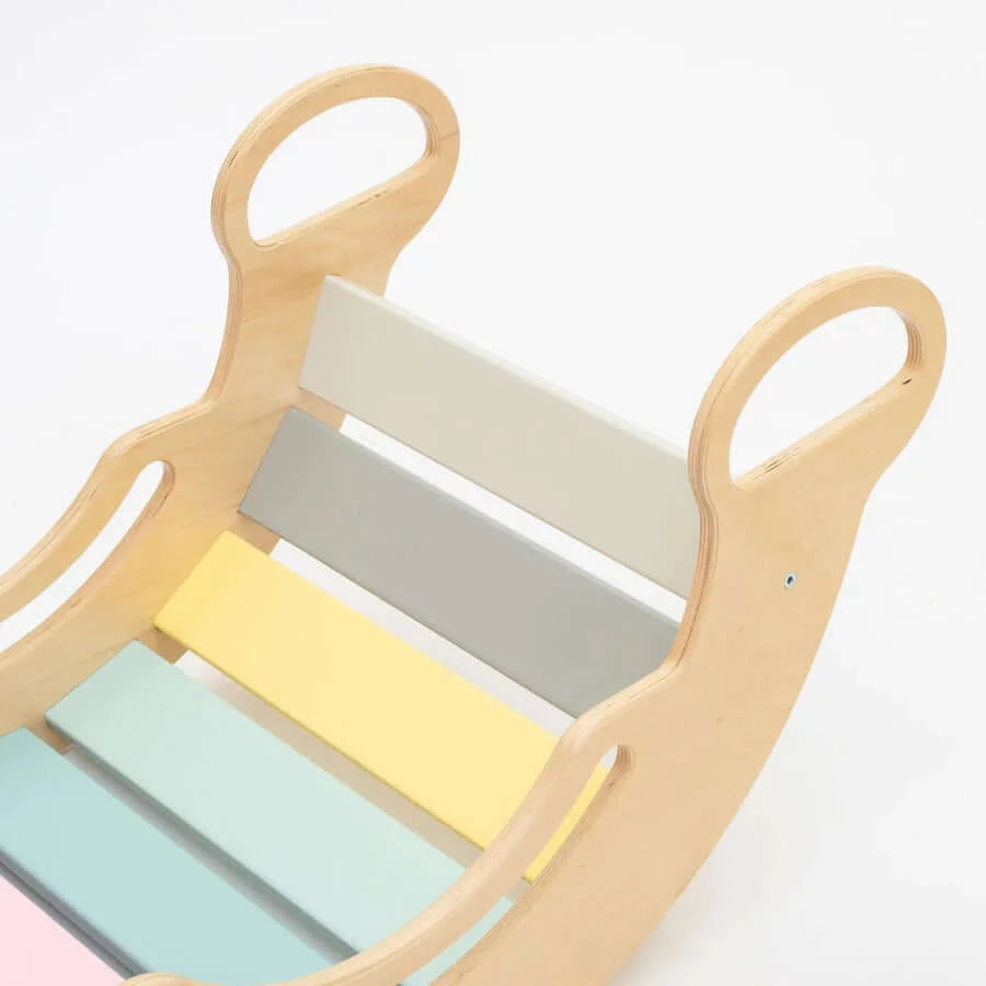5-in-1 Montessori Kletterbogen Pastell