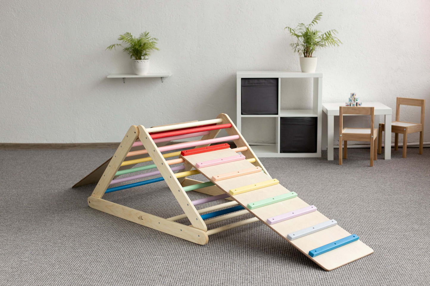 Kletterdreieck verstellbar für Kinder, versch. Farben