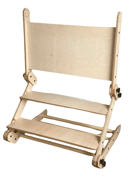 Kletterset / Klettertisch NABU aus Holz, multifunktionaler Kindertisch zum Spielen und Malen.