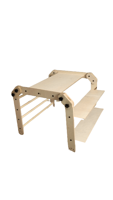 Kletterset / Klettertisch NABU - vielseitiger Kindertisch mit Kletterrampe und Maltisch für kreatives Spiel