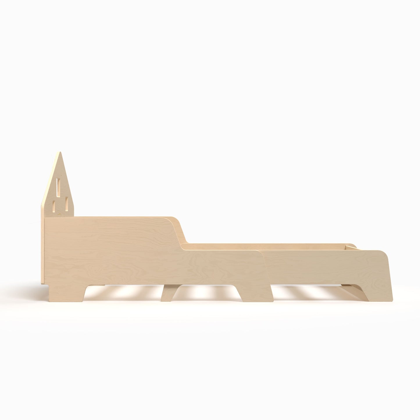 Montessori Kinderbett, verstellbar mit Beleuchtung, versch. Farben