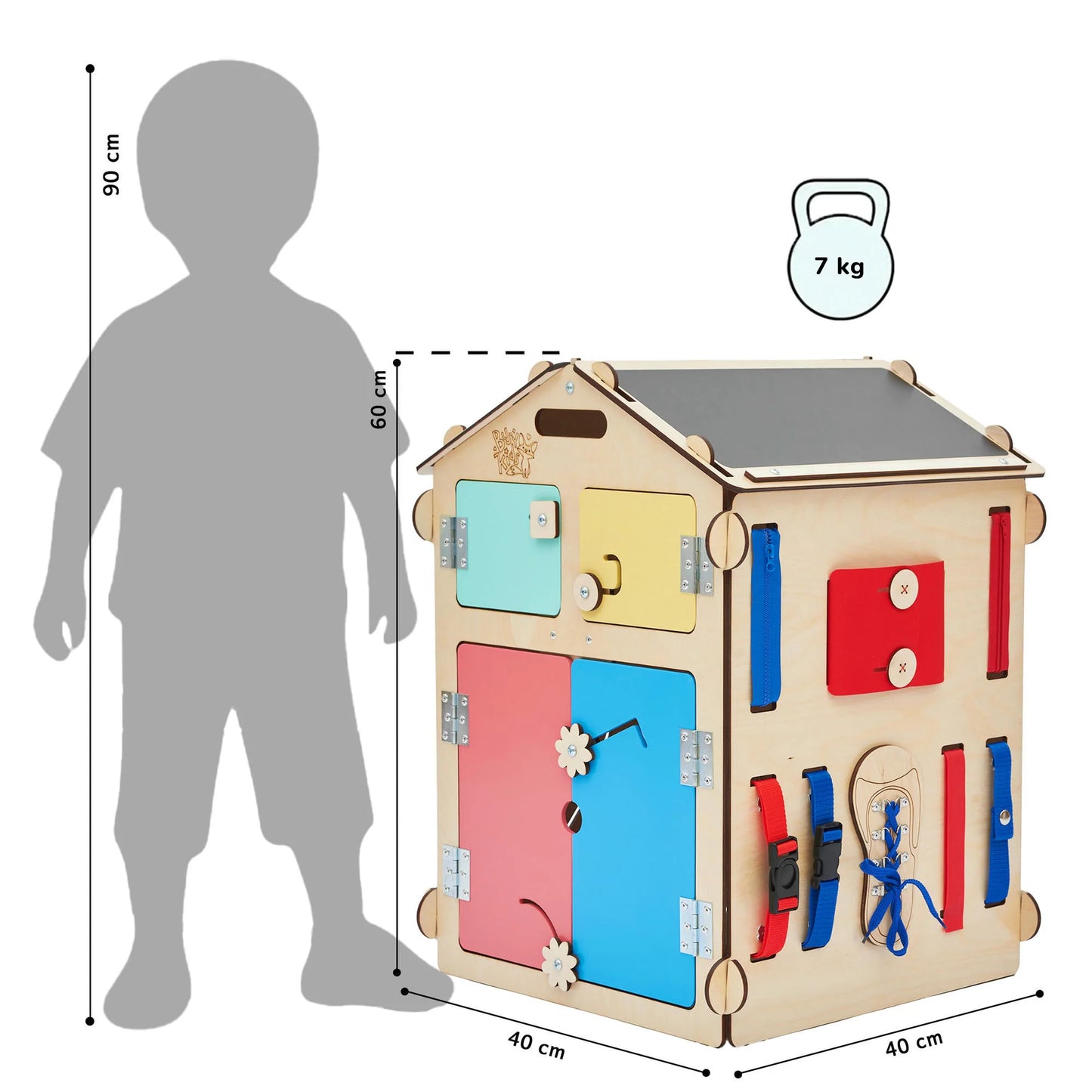 Motorikhaus / Activity Board Natura