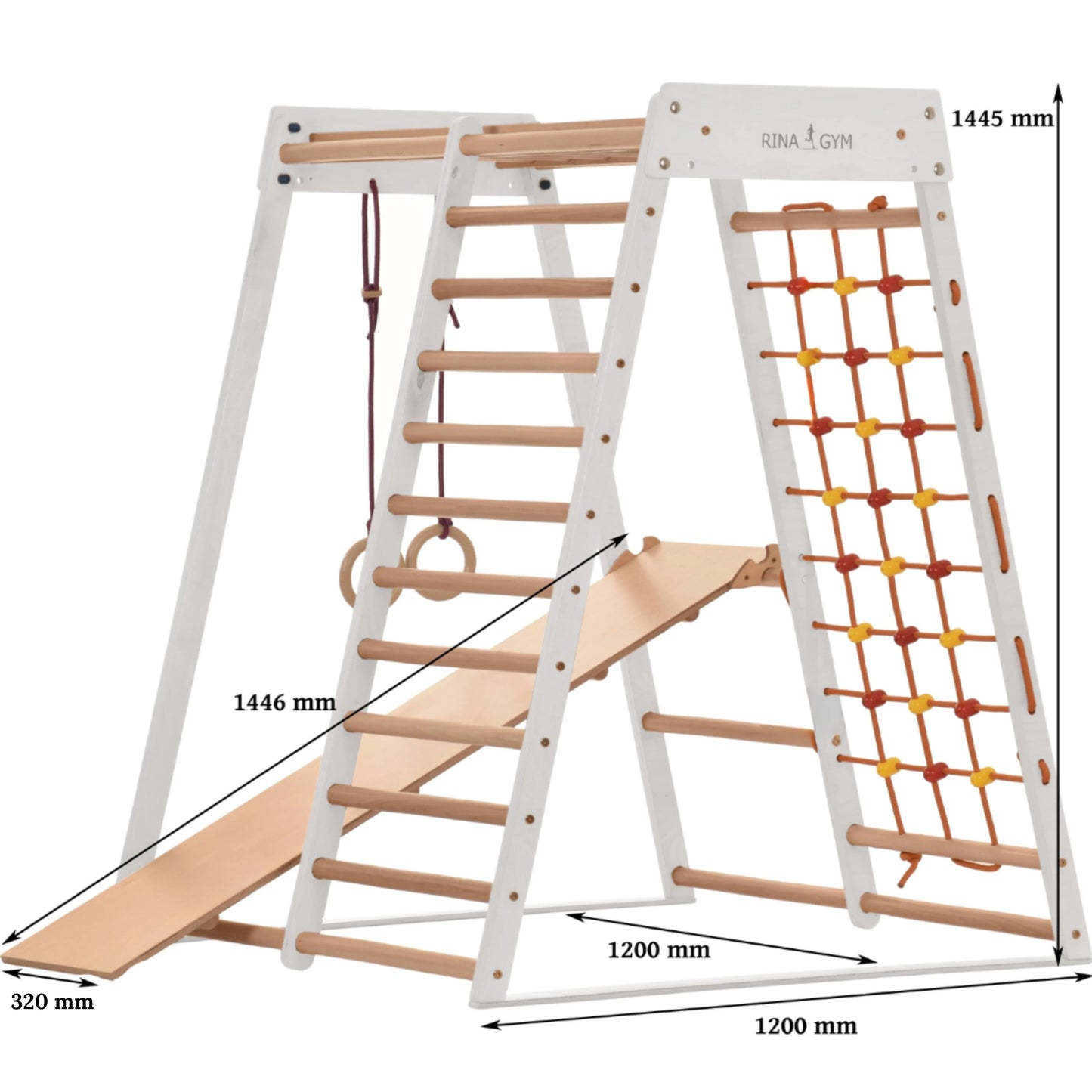 Indoor Spielplatz - Kids CLASSIC weiß