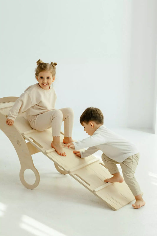 Leiter & Rutsche fĂŒr Wippe und Dreieck