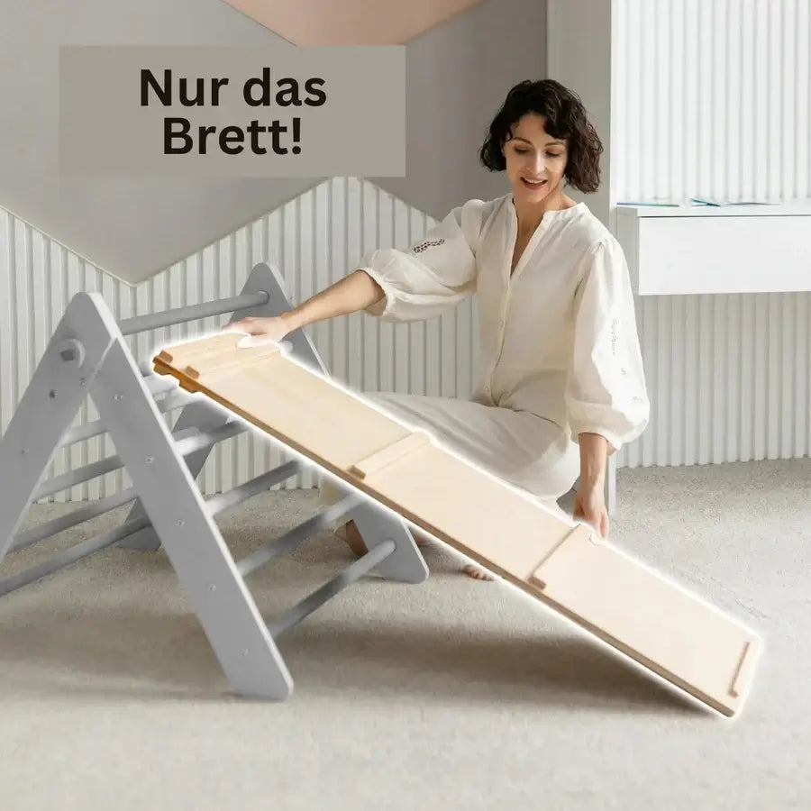 Doppelseitiges Rutschbrett / Leiter für Kletterdreieck