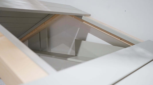 Starlight Haus-Etagenbett für Kinder mit Dach