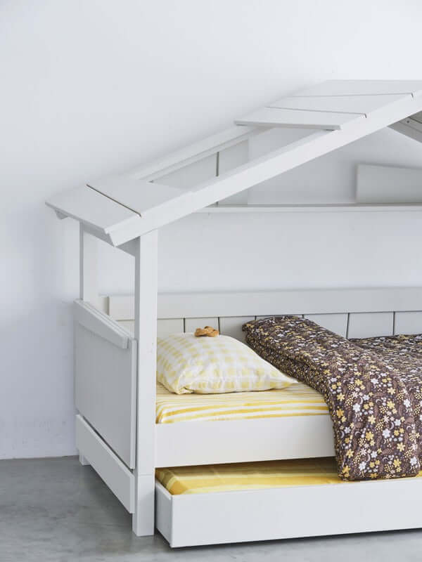 Starlight Hausbett mit Zusatzbett für Kinder