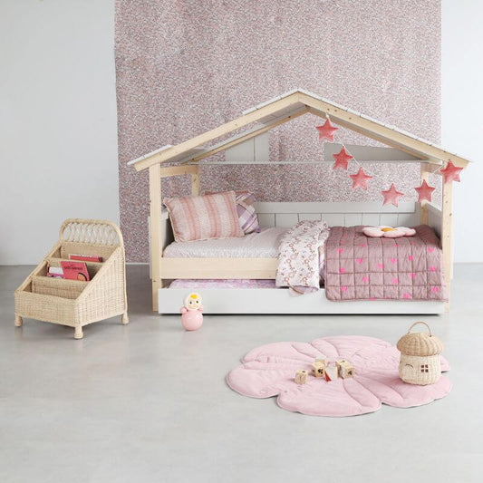 Starlight Hausbett mit Zusatzbett für Kinder