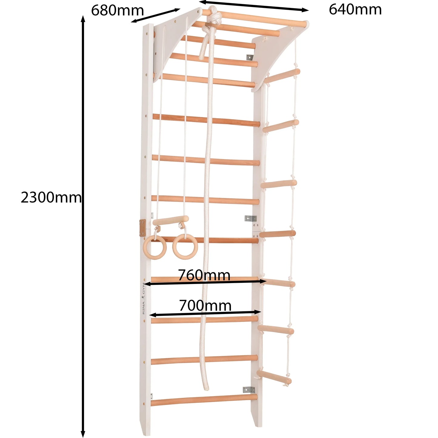 Kletterwand LARA für Kinder, versch. Farben