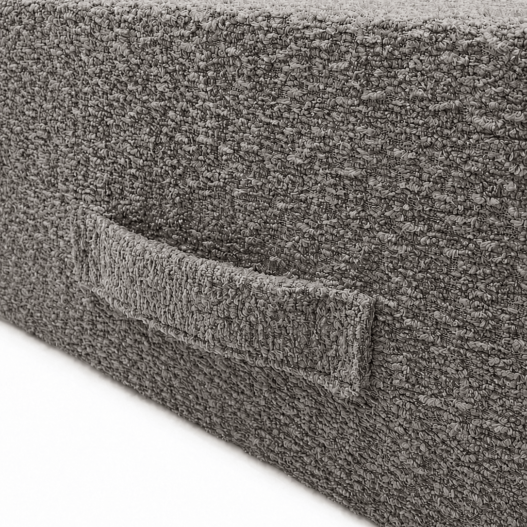 Hüpfpolster Bouclé - 60x60cm