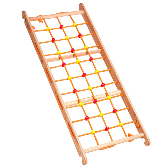 Kletternetz Spielplatz fur Kletterdreieck