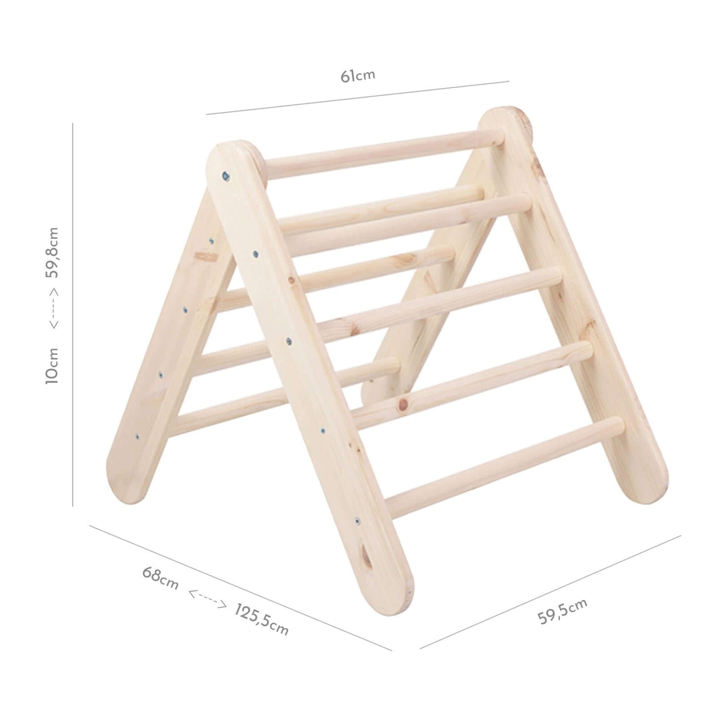 MeowBaby® Montessori Kletterdreieck für Kinder versch. Farben