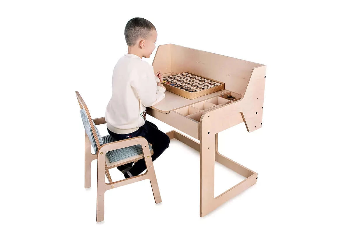 Set Schreib- und Maltisch mit Stuhl "Ina"