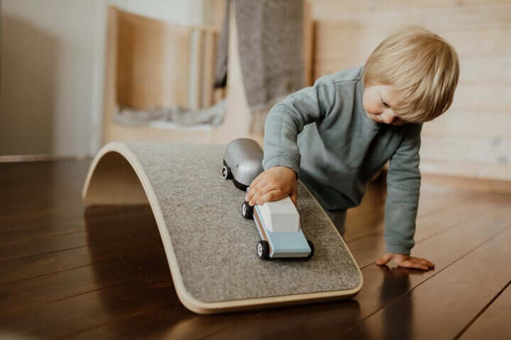 Balance Board aus Holz