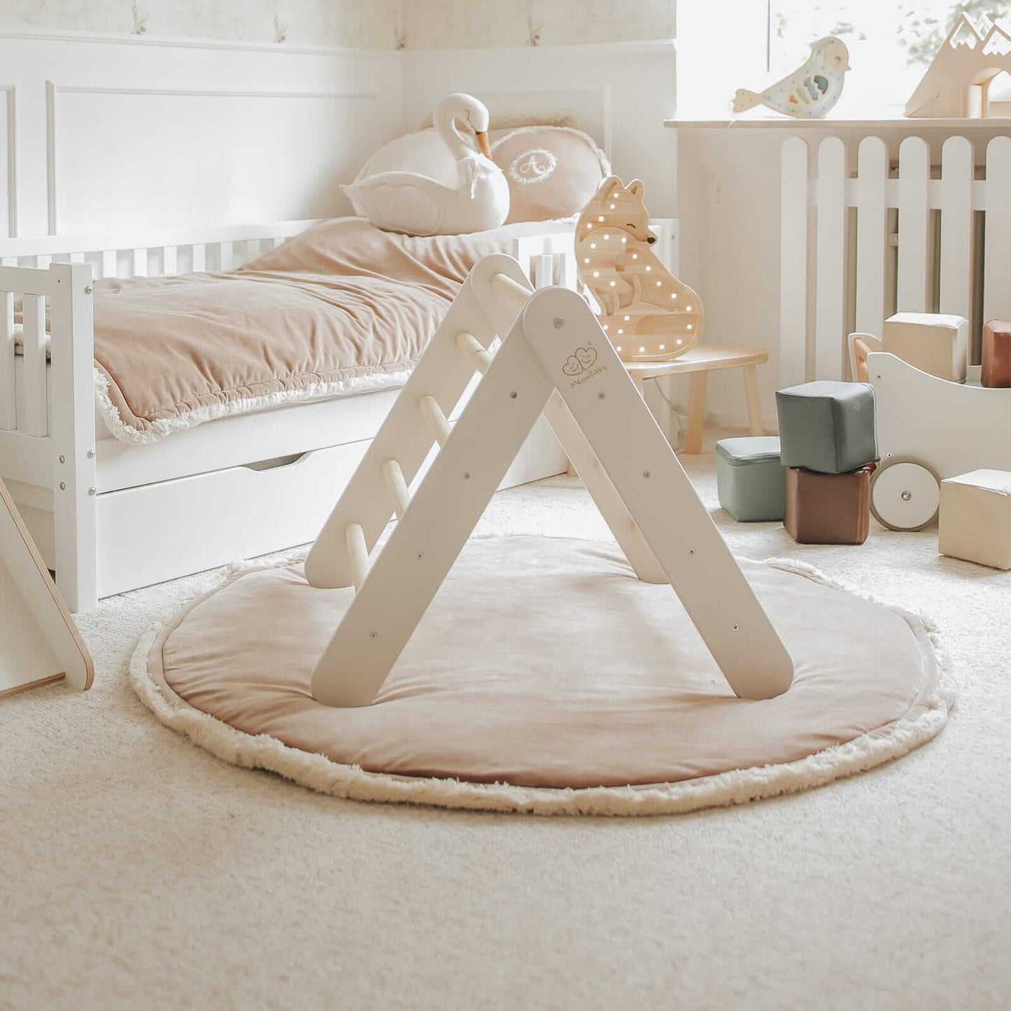 MeowBaby® Montessori Kletterdreieck für Kinder versch. Farben