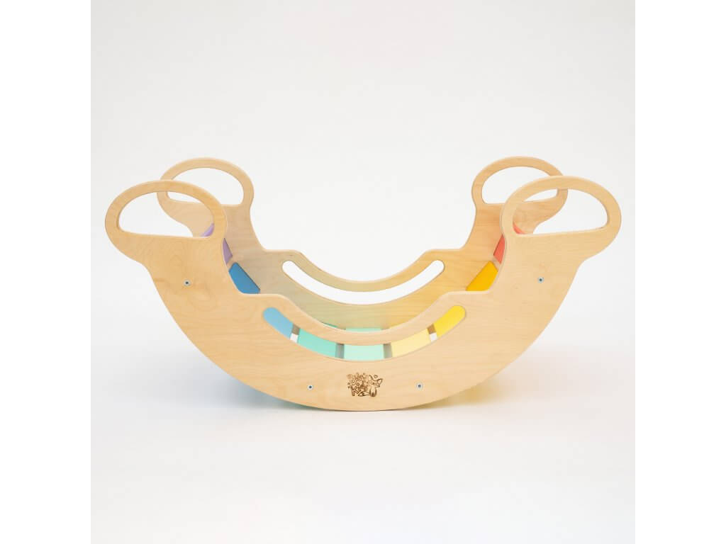 5-in-1 Montessori Kletterbogen Bunt