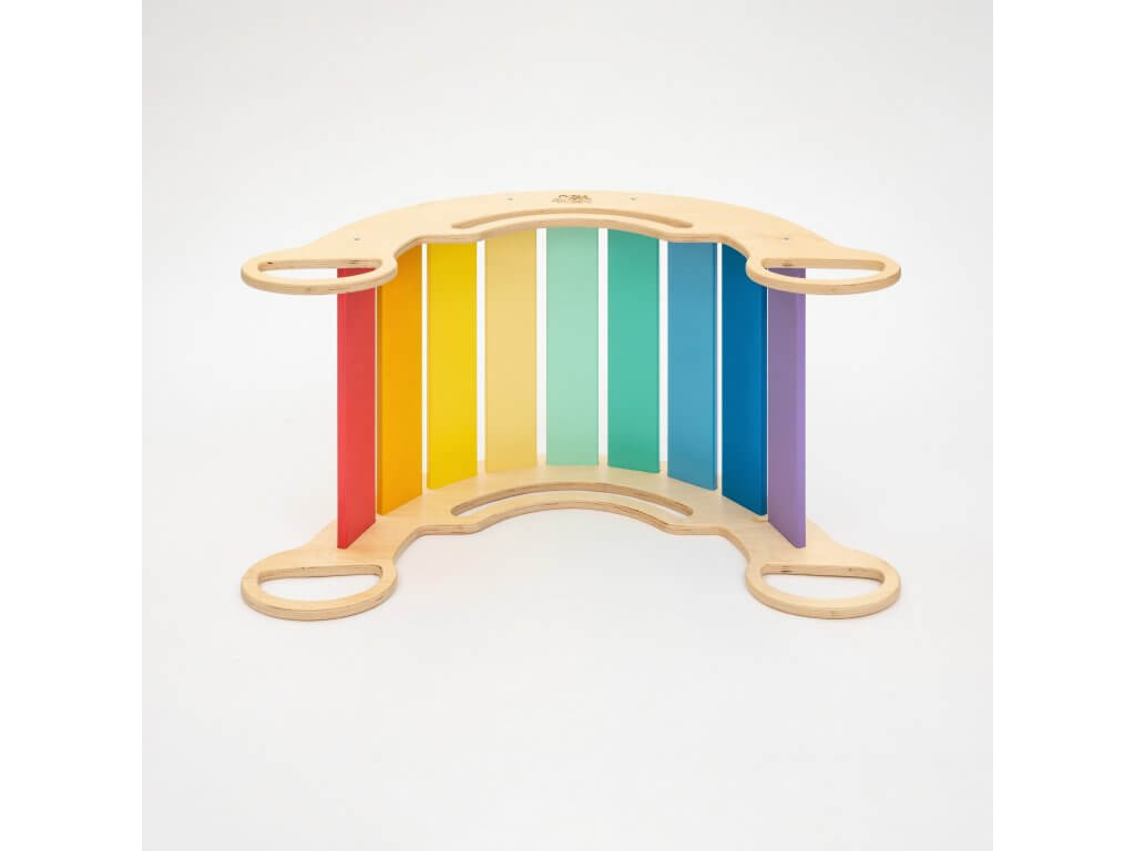 5-in-1 Montessori Kletterbogen Bunt