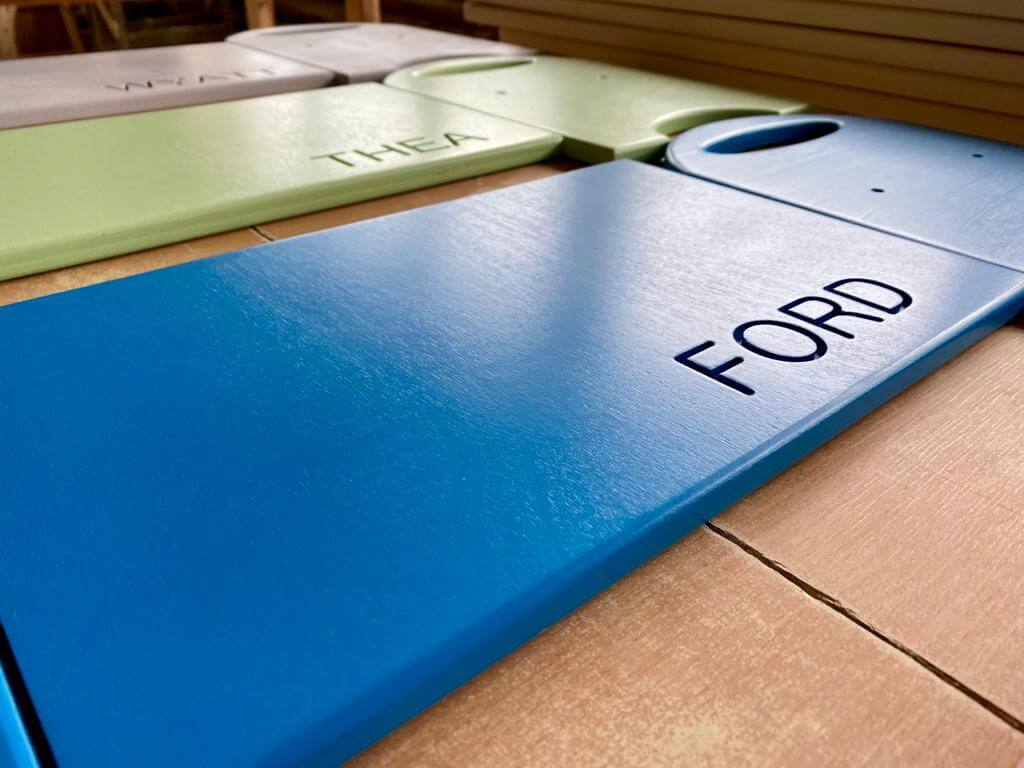 Tritthocker für Kinder (personalisiert)