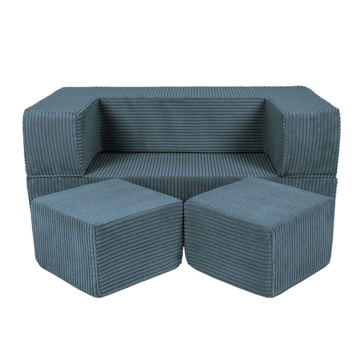 Spielsofa Ästhetik Cord Cube - Classic Cord Edition