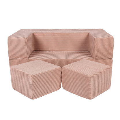 Spielsofa Ästhetik Cord Cube - Classic Cord Edition