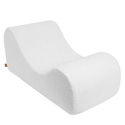 Sitzsack Wave Lounger Bouclé - creme/weiss