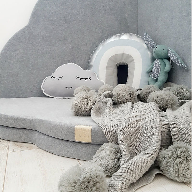 Spielmatte Wolke Velvet 160x160cm