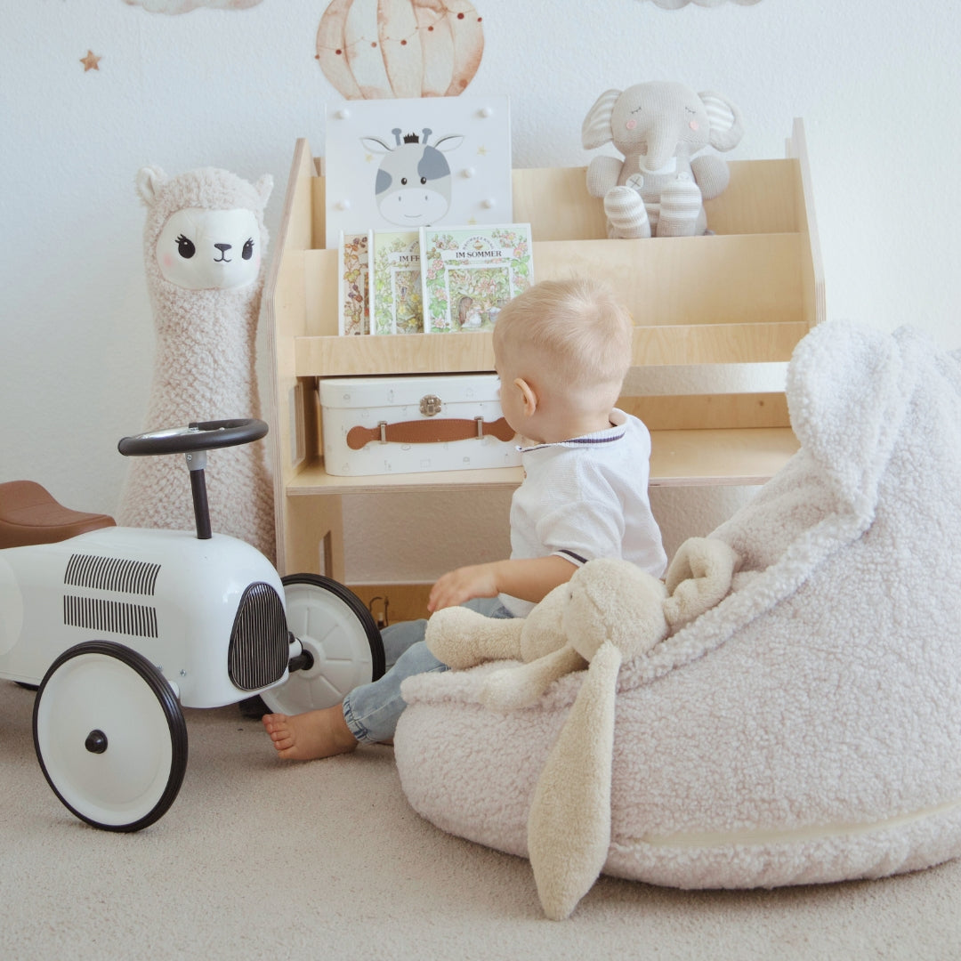 Kindersessel Bearly Bären-Sitzsack - Soft Teddy Edition
