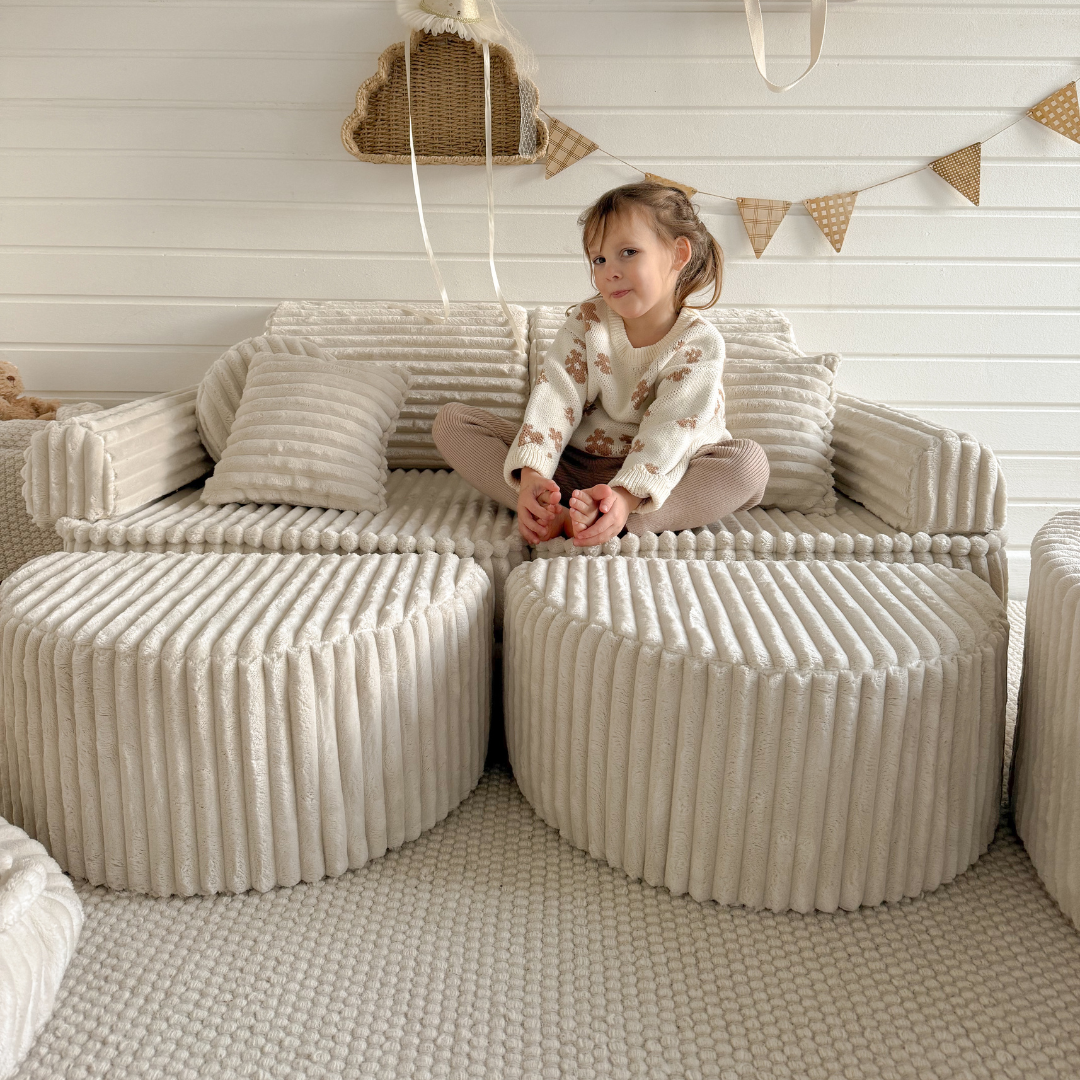 Spielsofa Mini Max Churros - Plüschcord Edition