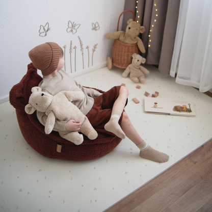 Kindersessel Bearly Bären-Sitzsack - Soft Teddy Edition