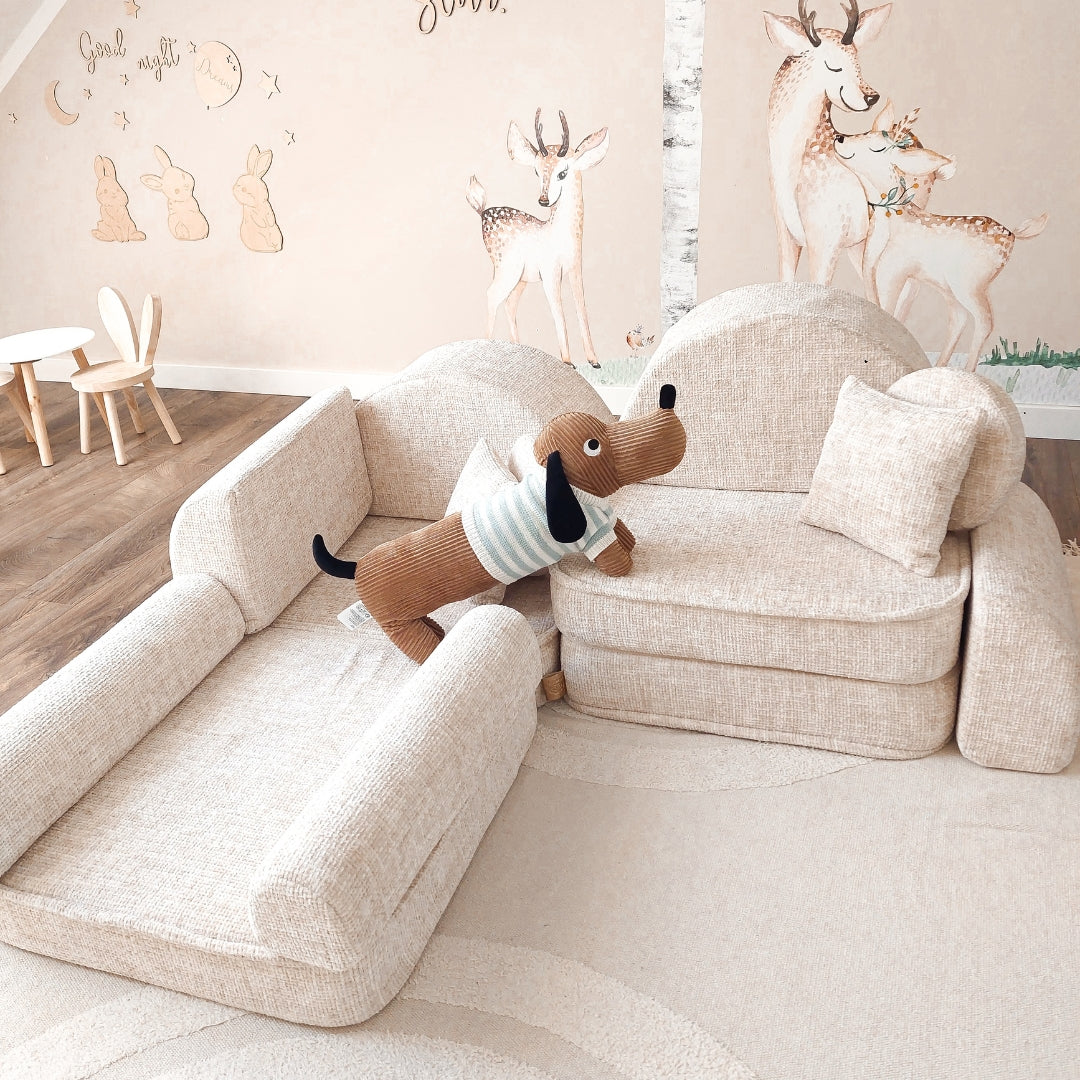 Spielsofa Mini Max Tangle - Cozy Chenille Edition
