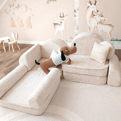 Spielsofa Mini Max Tangle - Cozy Chenille Edition