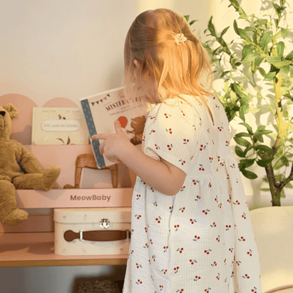 2-in-1 Montessori-Bücherregal Cloudy