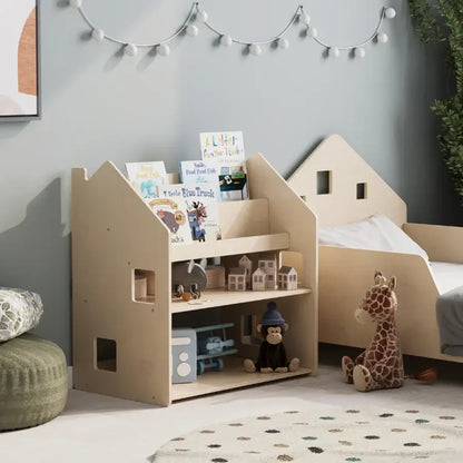 2-in-1 children's shelf, various colors