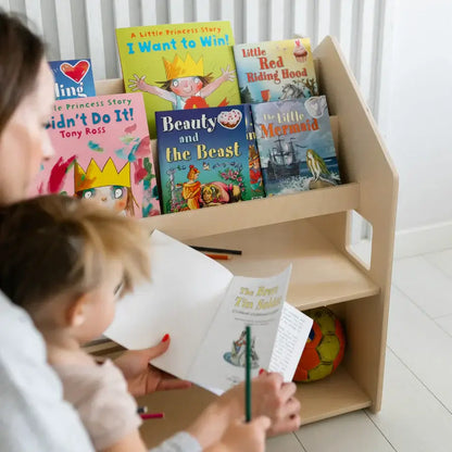 2-in-1 children's shelf, various colors