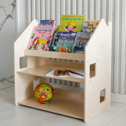 2-in-1 children's shelf, various colors