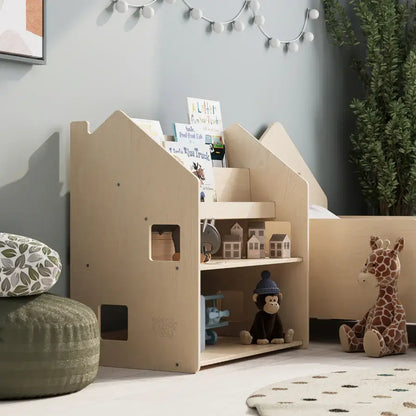 2-in-1 children's shelf, various colors