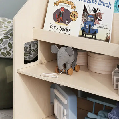 2-in-1 children's shelf, various colors