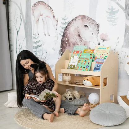 2-in-1 children's shelf, various colors