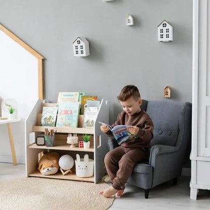2-in-1 children's shelf, various colors