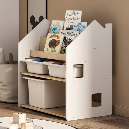 2-in-1 children's shelf, various colors